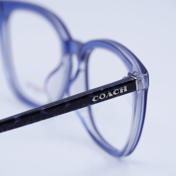 Coach HC6222F 5787 Eyeglasses Blue 53mm Square Frame - Picture 5 of 10